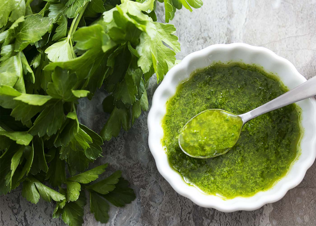 Parsley for the treatment of prostate